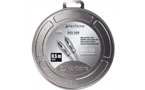 Norstone RCS 500 Kabel Audio 2xRCA 0,5m