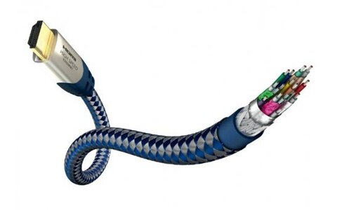 Inakustik Premium 42302 Ethernet Kabel HDMI 2m