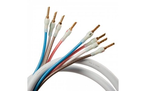 Supra Quadrax 4 x 2.0 Konfekcjonowany Kabel Głośnikowy Bi-Amp - 2 x 4m