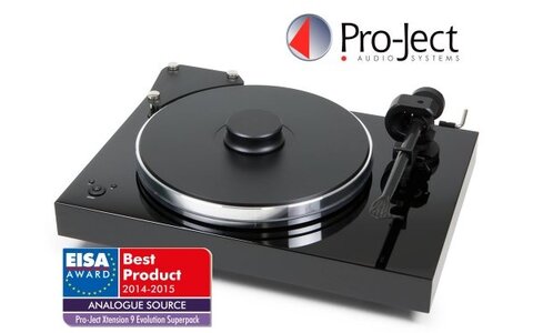 Pro-Ject Xtension 9 EVO Super Pack Quintet Black MC Gramofon