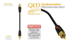 QED Profile QE5101 3m Kabel RCA do Subwoofera Salon Poznań Wrocław