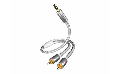 Inakustik Premium MP3 JACK-RCA 1.5m Kabel Audio JACK-2xRCA