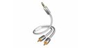 Inakustik Premium MP3 JACK-RCA 1.5m Kabel Audio JACK-2xRCA