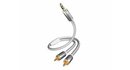 Inakustik Premium MP3 JACK-RCA 3m Kabel Audio JACK-2xRCA