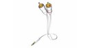 Inakustik Star MP3 JACK-RCA 0.75m Kabel Audio JACK-2xRCA