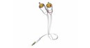 Inakustik Star MP3 JACK-RCA 10m Kabel Audio JACK-2xRCA
