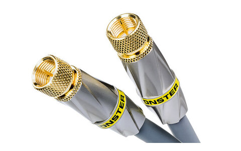 Monster Coaxial 350 FCX 2m Kabel Antenowy Wtyk Typu F
