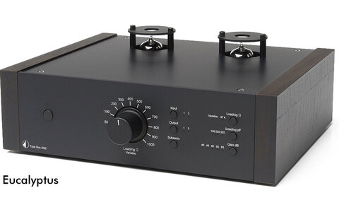 Pro-Ject TUBE BOX DS2 Wood Przedwzmacniacz Gramofonowy