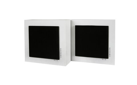 DLS Flatbox Slim Mini BIały Kolumny Naścienne