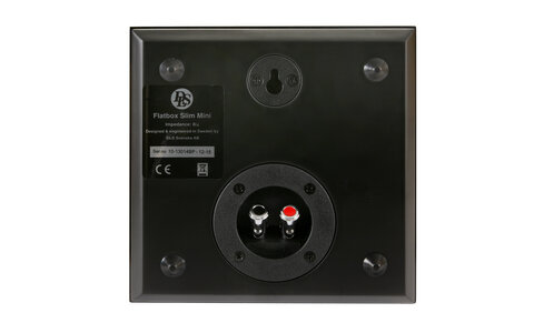 DLS Flatbox Slim Mini Czarny Kolumny Naścienne