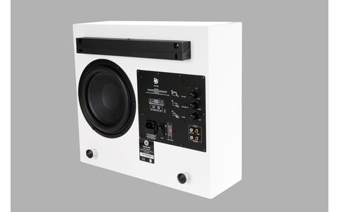 DLS Flatsub Midi Biały Subwoofer Naścienny