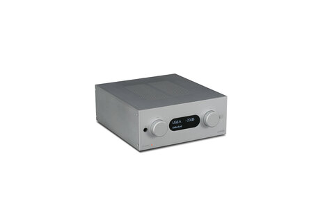 Audiolab M-One Srebrny Wzmacniacz Sterofoniczny