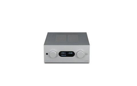 Audiolab M-One Srebrny Wzmacniacz Sterofoniczny