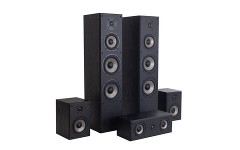 Quadral Quintas 6500 LE Black Kolumny do Kina Domowego 5.0