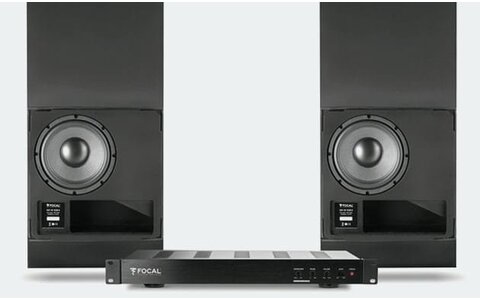 Focal 100 IWSUB8 Amplifier + 2 x Focal 100 IWSUB8 