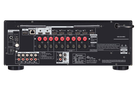 Pioneer VSX-934 Amplituner Wielokanałowy Czarny 