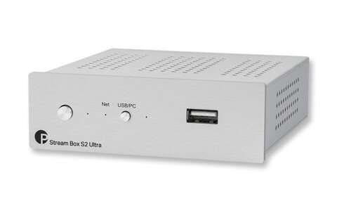 Pro-Ject Pro-Ject Srebrny Stream Box S2 Ultra Odtwarzacz Sieciowy