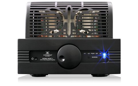 Wzmacniacz Lampowy z DAC Synthesis Roma 96DC+ Czarny Aluminium