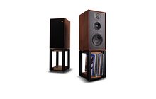 Wharfedale Linton Heritage Orzech Kolumna Podstawkowa + STAND Salon Poznań Wrocław --- DOSTĘPNE OD RĘKI  --- 