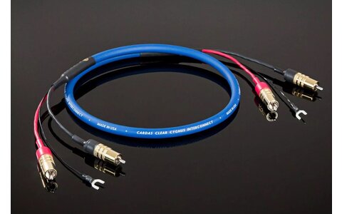 Cardas Clear Cygnus Phono 2xRCA-2xRCA Kabel Gramofonowy 1.75m 