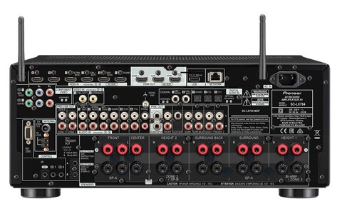 Pioneer SC-LX704 Srebrny Amplituner do Kina Domowego 9.2