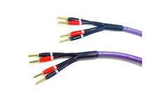Melodika MDBA41515 Kable Głośnikowe Purple Rain 2x1,5mm2 + 2x4mm2 1,5m Salon Poznań Wrocław