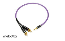 Melodika MDMJ2R10 Kabel jack stereo 3,5mm - 2xRCA 1m Salon Poznań Wrocław