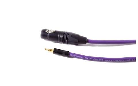 Melodika MDMJX60 Kabel audio wtyk mini jack 3,5mm  - gniazdo XLR 3pin 6,0m 