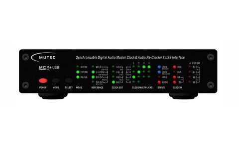 Mutec MC-3+USB Zegar Wzorcowy z Wejściem USB