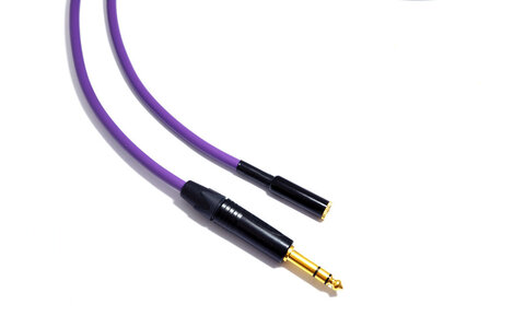 Melodika MDPJGMJ30 Przedłużacz Kabel Wtyk jack stereo 6,3mm - Gniazdo jack stereo 3,5mm 3,0m 