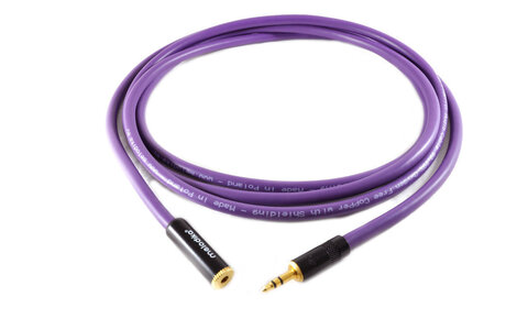 Melodika MDPMJ100 Przedłużacz Kabel Wtyk jack stereo 3,5mm - Gniazdo jack stereo 3,5mm 10,0m 