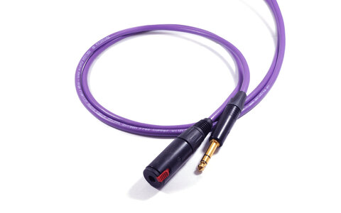 Melodika MDPJ15 Przedłużacz Kabel Wtyk jack stereo 6,3mm - Gniazdo jack stereo 6,3mm 1,5m 