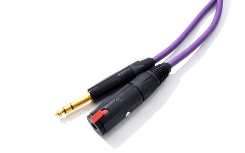 Melodika MDPJ30 Przedłużacz Kabel Wtyk jack stereo 6,3mm - Gniazdo jack stereo 6,3mm 3,0m 