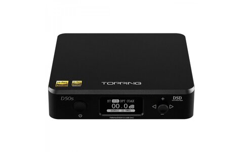 Topping D50s Czarny Przetwornik DAC 