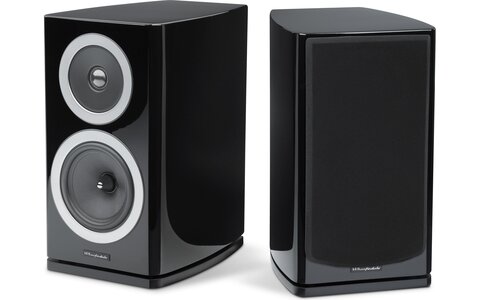 Wharfedale Reva 2 Czarny Kolumna Podstawkowa 