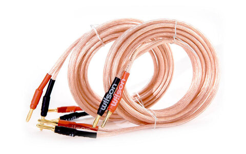 Przewód Kabel Głośnikowy 2x3m (4mm) z Wtykami Bananowymi Wilson SPK Cable 4.0mm
