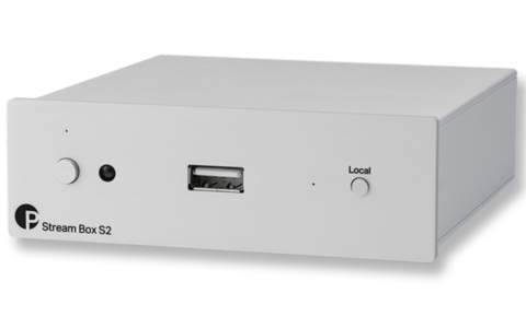 Pro-Ject Stream Box S2 Srebrny Odtwarzacz Sieciowy
