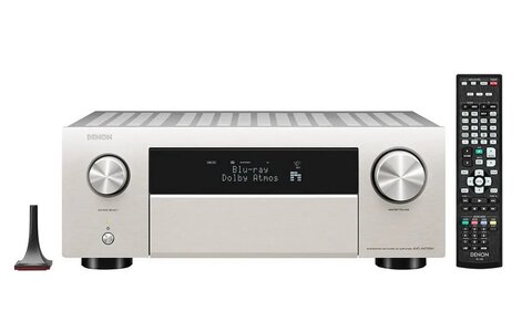 Amplituner kina domowego 11.2 8K Denon AVC-X4700H Srebrny sklep Poznań