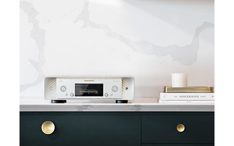 Marantz SACD 30n Srebrny Odtwarzacz Super Audio CD z Funkcjami Sieciowymi HEOS
