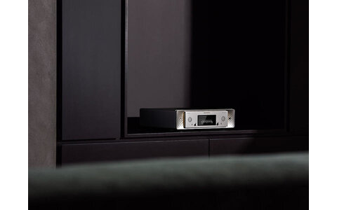 Marantz SACD 30n Srebrny Odtwarzacz Super Audio CD z Funkcjami Sieciowymi HEOS