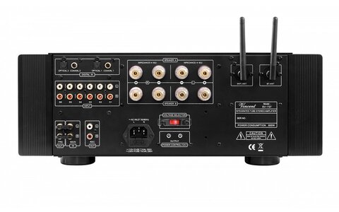 Vincent SV-737 Srebrny Sieciowy Wzmacniacz Zintegrowany