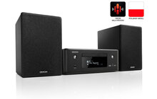 Denon CEOL N11 DAB Czarna Mini Wieża z Głośnikami Salon Audio Poznań Wrocław