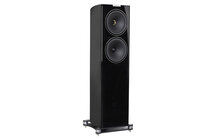 Fyne Audio F702 Czarna Lakierowana Kolumna Podłogowa Salon Poznań Wrocław