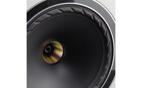 Fyne Audio F702 Czarna Lakierowana Kolumna Podłogowa