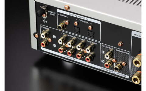 Marantz PM6007 Srebrny Wzmacniacz Stereo Tył Sklep 