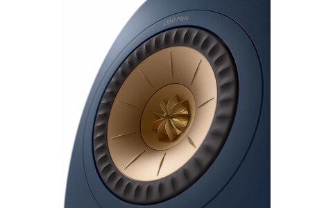 KEF LS50 Meta Niebieskie Kolumny Podstawkowe