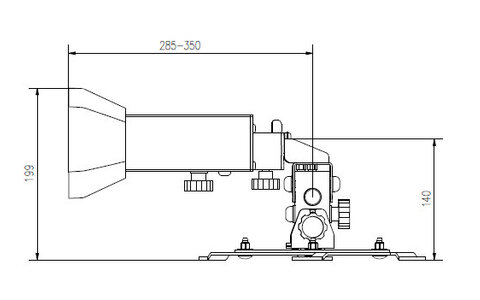 Edbak WPMV-JVC-RS350 Uchwyt Do Projektora