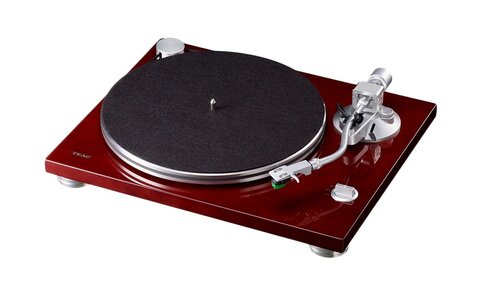 Teac TN-3B Wiśniowy Gramofon Analogowy