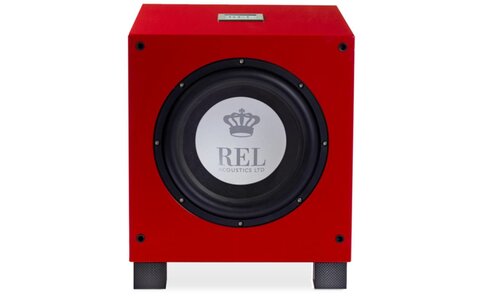 REL T9i Czerwony Subwoofer Muzyczny Edycja Limitowana