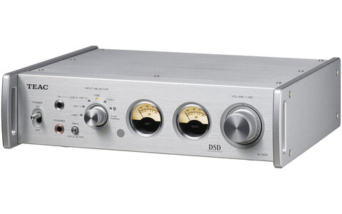 TEAC AI-503-A Srebrny Wzmacniacz Stereo z DAC
